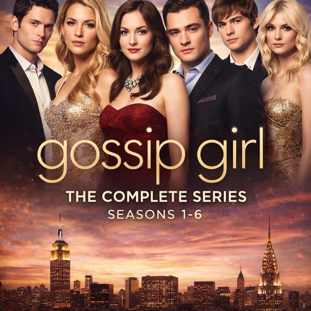 Gossip Girl Full Series DVD Set TV Seasons 1-6 Complete Lot